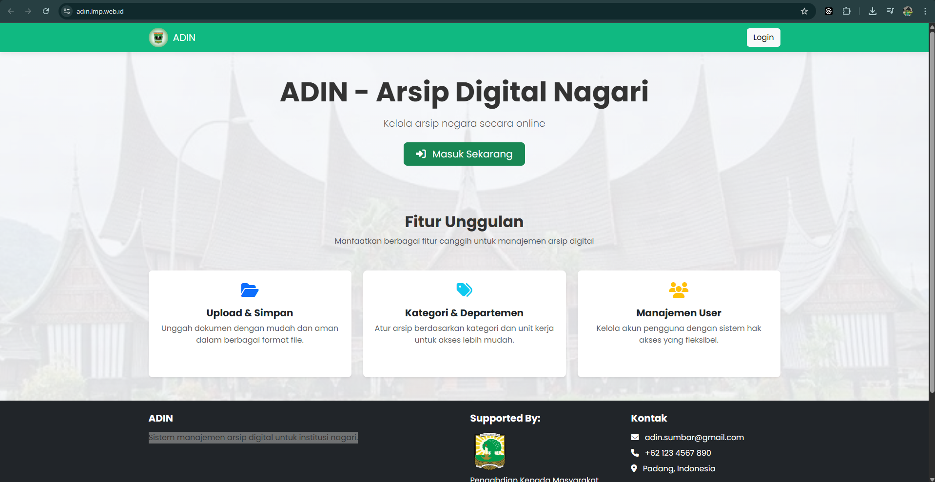 ADIN — Arsip Digital Nagari